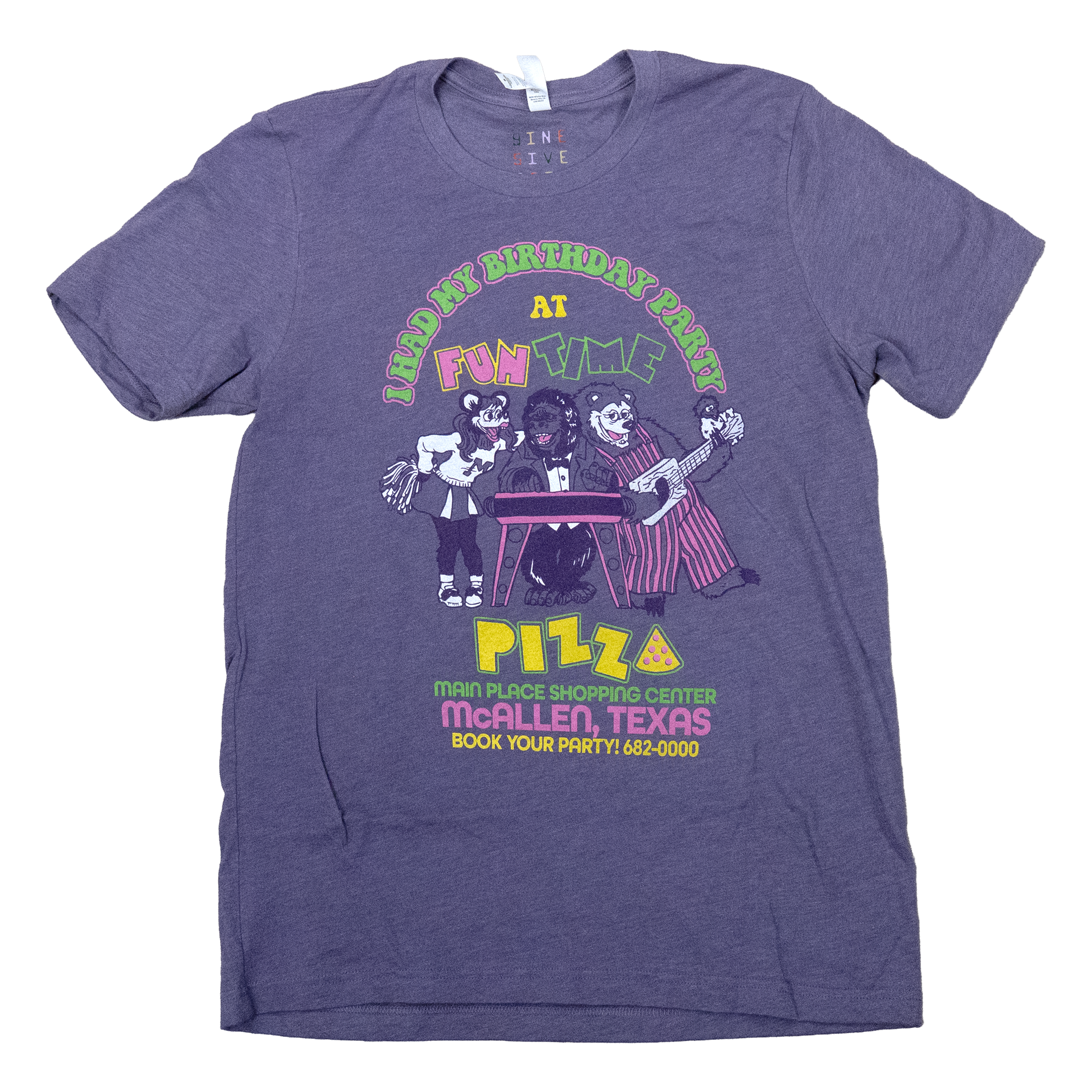 Fun Time Pizza Tee – 9INE 5IVE 6EIS Fun Time Pizza Tee – 9INE 5IVE 6EIS