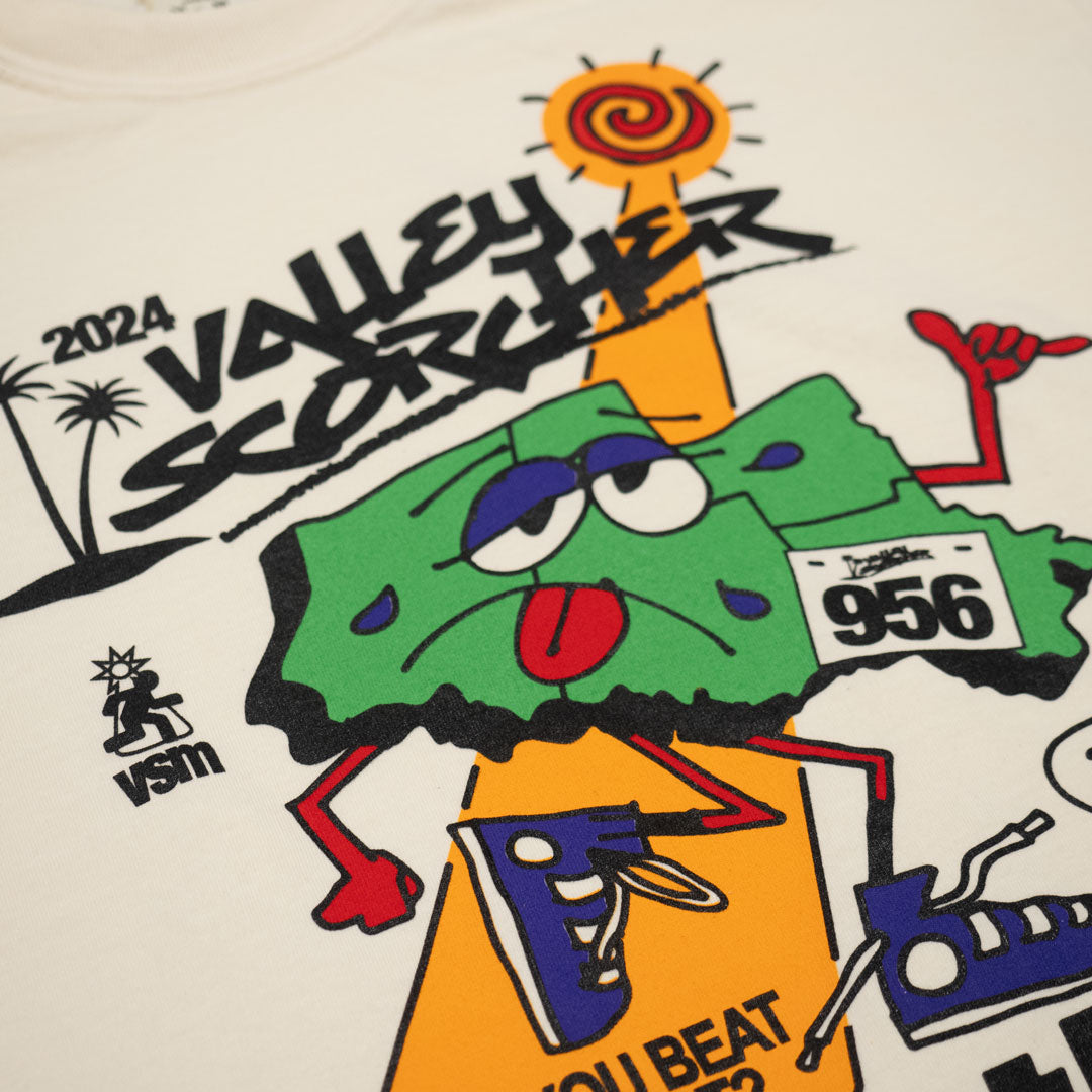 Valley Scorcher Marathon Tee by Madison Bickerton