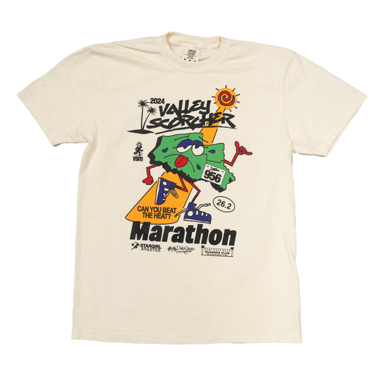 Valley Scorcher Marathon Tee by Madison Bickerton