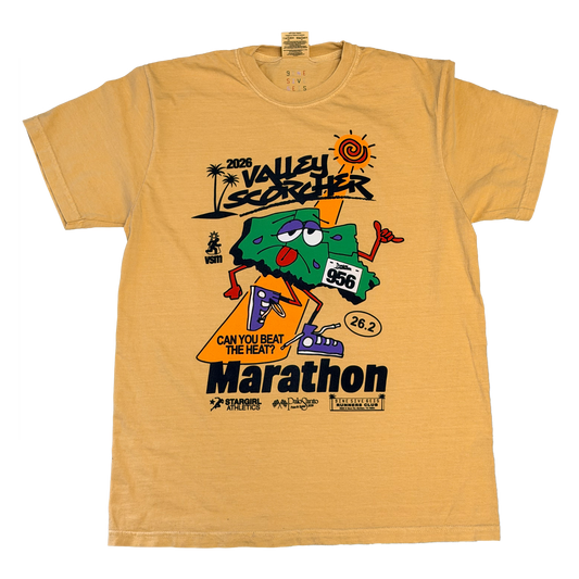 Valley Scorcher Marathon Tee by Madison Bickerton